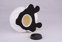 White Rabbit Resin Figurine Pet Urn - Bottom