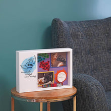 Blue Angel Wings Memento Large Pet Cremation Urn - Lifestyle