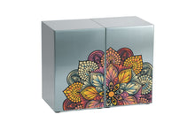 Mandala Pewter Companion Urn - Left Side - Artistic