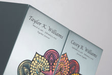 Mandala Pewter Companion Urn - Left Side - Artistic