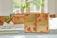 Foliage Leaf Bronze Companion Urn - Right Side - Lifestyle