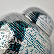 Nickel Brass Medium Pet Urn with Going Home Engraved Birds - Artistic