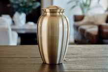 Bronze Gloss Classic Dome Lid Adult Cremation Urn - Lifestyle