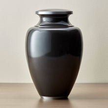 Classic Vase Form Carbon Gray Extra Large Cremation Urn - Lifestyle