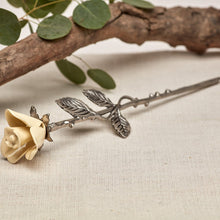 Yellow Rose Keepsake Urn - Lifestyle