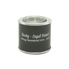 Slate Mini Memory Light Small Pet Cremation Urn - Personalized