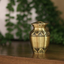 Athenaeum Bronze Keepsake Urn - Lifestyle