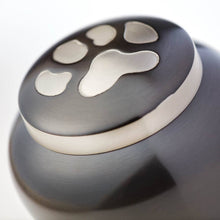 Slate Paw Print Small Pet Cremation Urn - Artistic