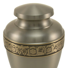 Elysium Pewter Adult Cremation Urn - Artistic