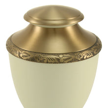 Heirloom Pearl Adult Cremation Urn - Artistic 2