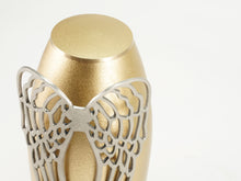 Arabelle Angel Wings Textured Bronze Adult Cremation Urn - Artistic