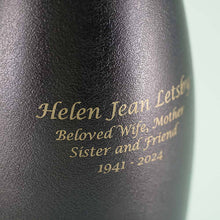 Arabelle Textured Slate Adult Cremation Urn - Artistic