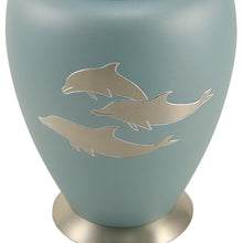 Aero Dolphin Adult Cremation Urn - Artistic 2