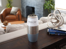 Two-Tone Lotus Lid Pewter Scattering Adult Cremation Urn - Lifestyle