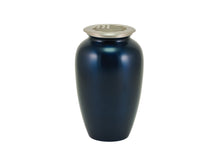 Classic Flag Lid Blue Scattering Adult Cremation Urn - Artistic