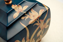 Orchid Indigo Adult Cremation Urn - Artistic