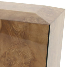Geometric Natural with Divider Companion Urn - Artistic