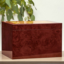 Autumn Leaves Memory Chest Extra Large Cremation Urn - Lifestyle