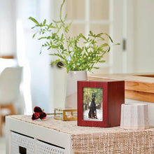 Cherry Photo Frame Small Pet Cremation Urn - Lifestyle