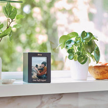 Black Photo Frame Medium Pet Cremation Urn - Lifestyle
