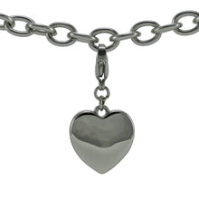 Stainless Steel Heart Cremation Bracelet - Artistic