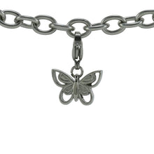 Stainless Steel Butterfly Cremation Bracelet - Artistic