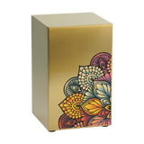 Mandala Companion Cremation Urn - Left Side