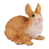 Brown Rabbit Resin Figurine Pet Urn
