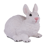 White Rabbit Resin Figurine Pet Urn