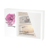 Pink Angel Wings Memento Large Pet Cremation Urn