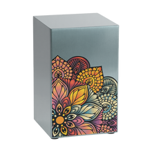 Mandala Pewter Companion Urn - Right Side