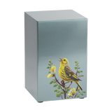 Birds Pewter Companion Urn - Right Side