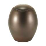 Antique Metallic Dome Top Ceramic Adult Cremation Urn