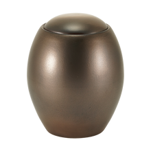 Antique Metallic Dome Top Ceramic Adult Cremation Urn