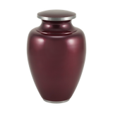 Classic Vase Form Garnet Extra Large Cremation Urn