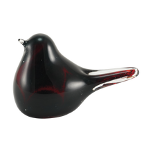 Songbird Scarlet Glass Keepsake Urn