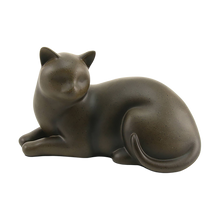Sable Slumber Cat Medium Pet Cremation Urn