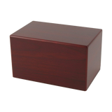 Cherry Woodgrain Box Medium Cremation Urn