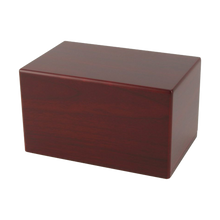 Cherry Woodgrain Box Small Cremation Urn