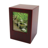 Cherry Photo Frame Extra Large Pet Cremation Urn