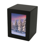 Black Photo Frame Large Pet Cremation Urn