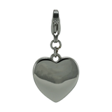 Stainless Steel Heart Cremation Charm