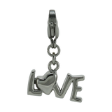Stainless Steel Love Cremation Charm