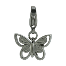 Stainless Steel Butterfly Cremation Charm