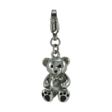 Stainless Steel Teddybear Cremation Charm